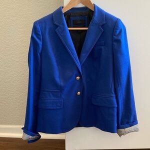 J.Crew Schoolboy Blazer in bright blue size 8